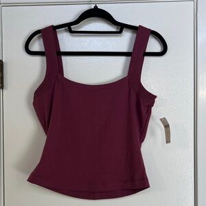 NWT Maeve Women's Plum Sleeveless Top